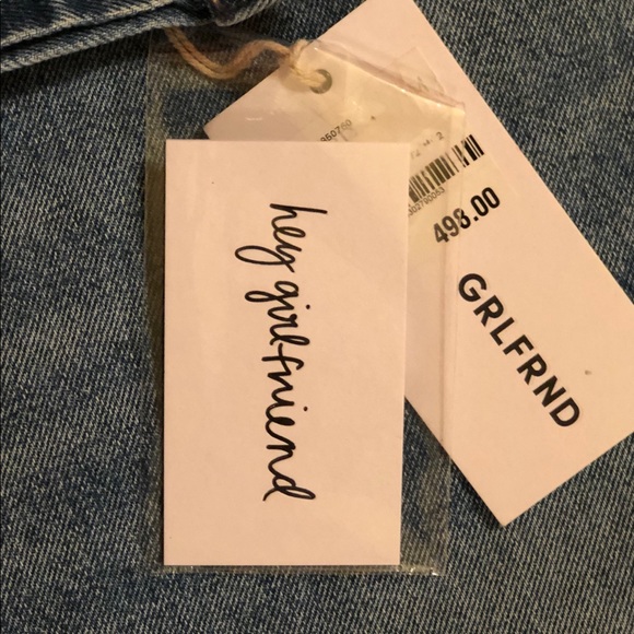 GRLFRND “Milla” Metallic Leather Panel Miniskirt - Picture 7 of 9